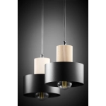RIF WOOD 2 czarny 41866 lampa wisząca drewno naturalne jasne Sigma