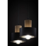RIF WOOD 2 czarny 41866 lampa wisząca drewno naturalne jasne Sigma