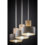 RIF WOOD 3 ciepły beż 41872 lampa wisząca drewno naturalne jasne Sigma