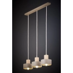 RIF WOOD 3 ciepły beż 41872 lampa wisząca drewno naturalne jasne Sigma