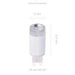 SOPEL kinkiet ruchomy 41523 szałwia NCS-S4005-G80Y Sigma