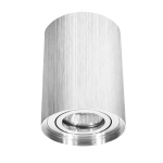 DUŻA OPRAWA NATYNKOWA HALOGENOWA TUBA LED RUCHOMA srebrna szczotkowana 498DL DOMENO LIGHTING - zdjęcie produktu