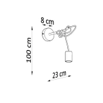 kinkiecik.pl Kinkiet EDISON 1 SL.0373 SOLLUX LIGHTING