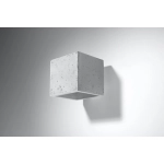 kinkiecik.pl Kinkiet QUAD beton SL.0487 SOLLUX LIGHTING