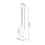 kinkiecik.pl Lampa wisząca LINO 3P SL.1012 SOLLUX LIGHTING