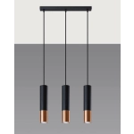 kinkiecik.pl Lampa wisząca LOOPEZ 3L SL.0948 SOLLUX LIGHTING