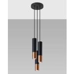 kinkiecik.pl Lampa wisząca LOOPEZ 3P SL.0949 SOLLUX LIGHTING