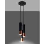 kinkiecik.pl Lampa wisząca LOOPEZ 3P SL.0949 SOLLUX LIGHTING