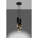 kinkiecik.pl Lampa wisząca LOOPEZ 3P SL.0955 SOLLUX LIGHTING