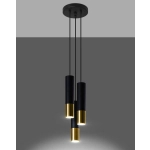 kinkiecik.pl Lampa wisząca LOOPEZ 3P SL.0955 SOLLUX LIGHTING
