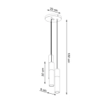 kinkiecik.pl Lampa wisząca PABLO 3P SL.1013 SOLLUX LIGHTING
