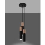 kinkiecik.pl Lampa wisząca PABLO 3P SL.1014 SOLLUX LIGHTING