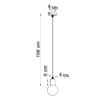 kinkiecik.pl Lampa wisząca EDISON SL.0152 SOLLUX LIGHTING