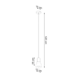 kinkiecik.pl Lampa wisząca QUBIC SL.0964 SOLLUX LIGHTING