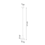 kinkiecik.pl Lampa wisząca TALEJA 1 SL.0983 SOLLUX LIGHTING