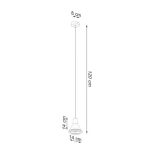 kinkiecik.pl Lampa wisząca TAZILA 1 SL.0989 SOLLUX LIGHTING