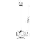 kinkiecik.pl Lampa wisząca TULIP SL.0667 SOLLUX LIGHTING
