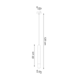 kinkiecik.pl Lampa wisząca WEZYR 1 SL.0960 SOLLUX LIGHTING