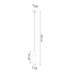 kinkiecik.pl Lampa wisząca ZANE 1 SL.0965 SOLLUX LIGHTING