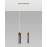 kinkiecik.pl Lampa wisząca ZANE 2 SL.0966 SOLLUX LIGHTING