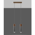 kinkiecik.pl Lampa wisząca ZANE 2 SL.0966 SOLLUX LIGHTING
