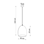 kinkiecik.pl Lampa wisząca FLAWIUSZ SL.0848 SOLLUX LIGHTING