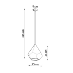 kinkiecik.pl Lampa wisząca PAVLUS SL.0844 SOLLUX LIGHTING