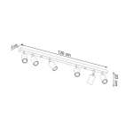 kinkiecik.pl Plafon BERG 6 SL.1043 SOLLUX LIGHTING