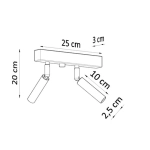 kinkiecik.pl Plafon EYETECH 2 SL.0903 SOLLUX LIGHTING