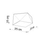 kinkiecik.pl Plafon HEXA 25 SL.0686 SOLLUX LIGHTING