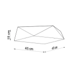 kinkiecik.pl Plafon HEXA 45 SL.0694 SOLLUX LIGHTING