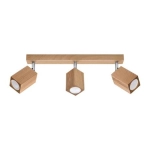 kinkiecik.pl Plafon KEKE 3 dąb SL.1037 SOLLUX LIGHTING