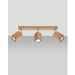 kinkiecik.pl Plafon KEKE 3 dąb SL.1037 SOLLUX LIGHTING
