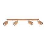 kinkiecik.pl Plafon KEKE 4 dąb SL.1038 SOLLUX LIGHTING