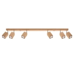 kinkiecik.pl Plafon KEKE 6 dąb SL.1039 SOLLUX LIGHTING