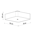 kinkiecik.pl Plafon LOKKO 55 SL.0826 SOLLUX LIGHTING