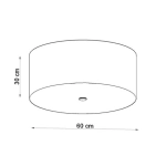 kinkiecik.pl Plafon OTTO 60 SL.0792 SOLLUX LIGHTING