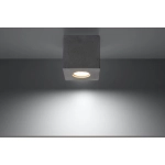 kinkiecik.pl Plafon QUAD beton SL.0489 SOLLUX LIGHTING