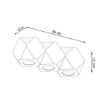 kinkiecik.pl Plafon WOODY 3 SL.1010 SOLLUX LIGHTING