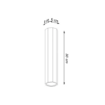 kinkiecik.pl Plafon ZEKE 30 dąb SL.1034 SOLLUX LIGHTING