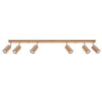 kinkiecik.pl Plafon ZEKE 6 dąb SL.1032 SOLLUX LIGHTING