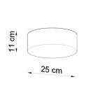 kinkiecik.pl Plafon ARENA 25 SL.0127 SOLLUX LIGHTING