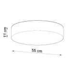 kinkiecik.pl Plafon ARENA 55 SL.0918 SOLLUX LIGHTING
