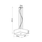 kinkiecik.pl Lampa wisząca LOKKO 45 SL.0773 SOLLUX LIGHTING
