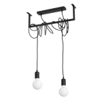kinkiecik.pl Lampa wisząca SALAMANCA 2 SL.0894 SOLLUX LIGHTING