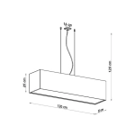kinkiecik.pl Lampa wisząca SANTA 120 SL.0781 SOLLUX LIGHTING