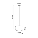 kinkiecik.pl Lampa wisząca SKALA 30 SL.0755 SOLLUX LIGHTING