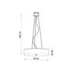 kinkiecik.pl Lampa wisząca SKALA 60 SL.0800 SOLLUX LIGHTING