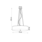 kinkiecik.pl Lampa wisząca SKALA 70 SL.0802 SOLLUX LIGHTING