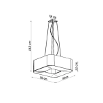 kinkiecik.pl Lampa wisząca URANO 60 SL.0783 SOLLUX LIGHTING